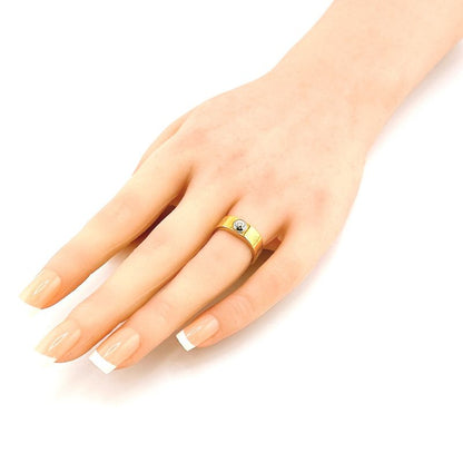 Louis Vuitton M00210 GP S Size Ring - Nanogram Ring - Ring Louis Vuitton Gold
