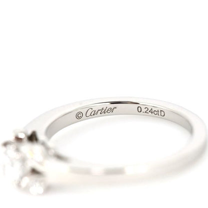 Cartier Ballerina Diamond 024ct D-vvs1-3ex Ring #47