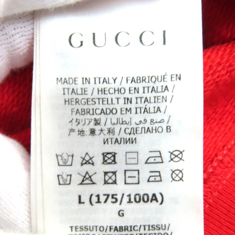 Gucci×the North FACE Gucci×the North Face 663243 100% Cotton Logo Print