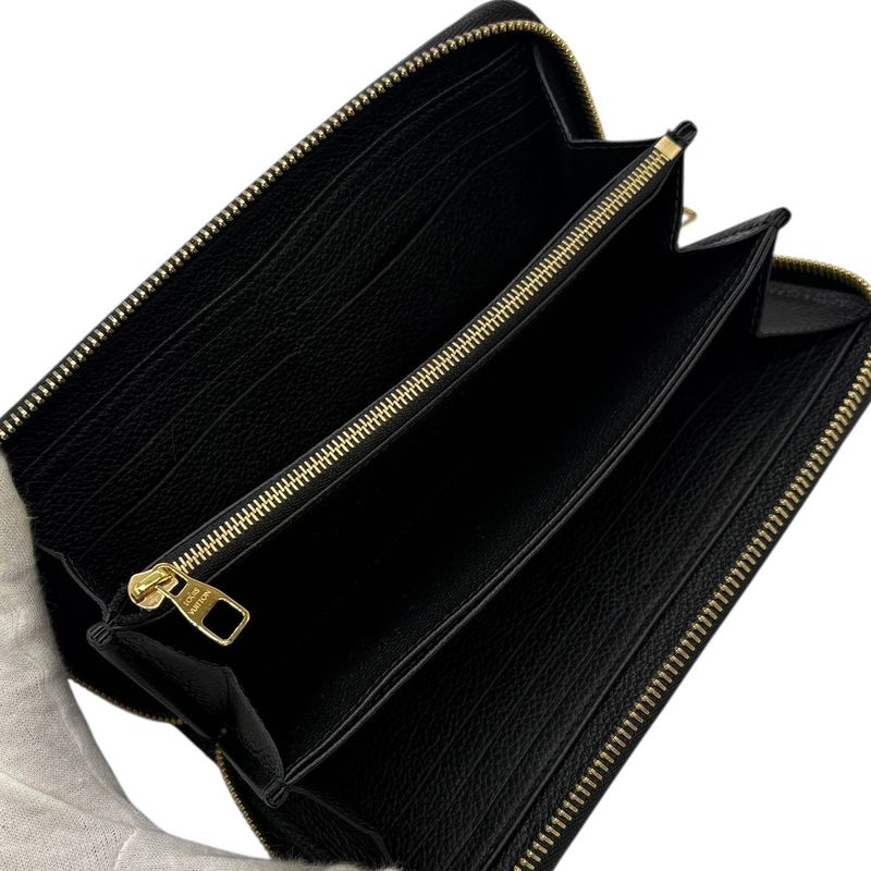 3354 Louis Vuitton Long Wallet Zippy Wallet M61864 Monogram Empreinte LV Noir