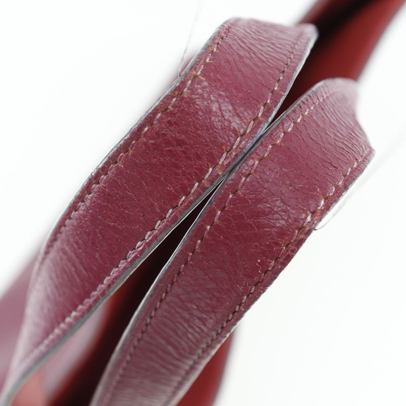 Hermes Double Sens 45 Reversible Taurillon Clemence Bougainvillea Women's Tote