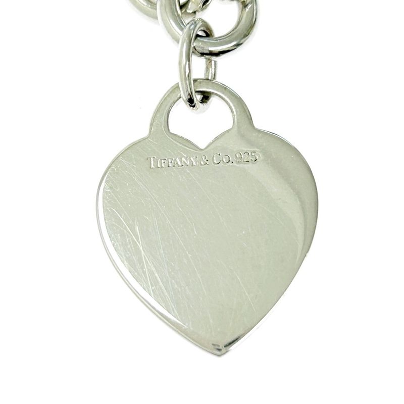Tiffany & Co Tiffany & Co Silver Heart Tag Bracelet 34.5g 925 Engraved 342636