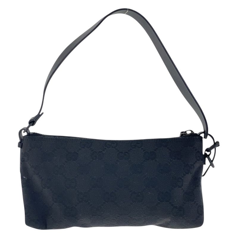 Gucci Black GG Canvas 103399 Handbag Accessory Pouch Women 504643