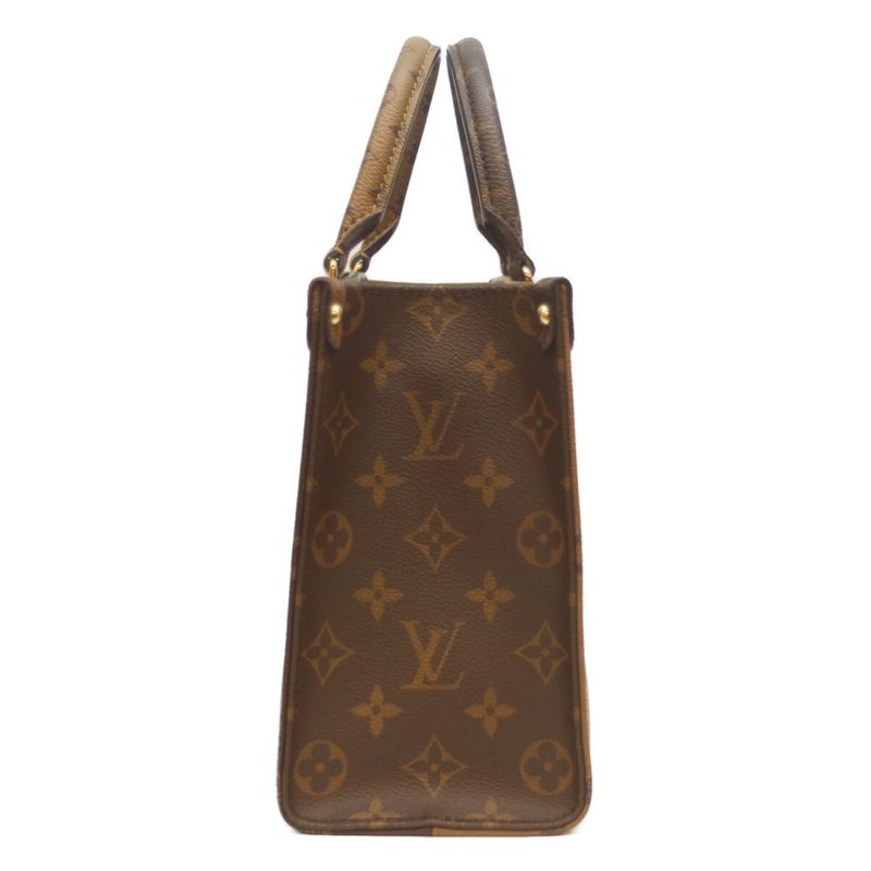 Louis Vuitton M46373 Monogram On The Go PM 2WAY Hand Shoulder Bag Handbag