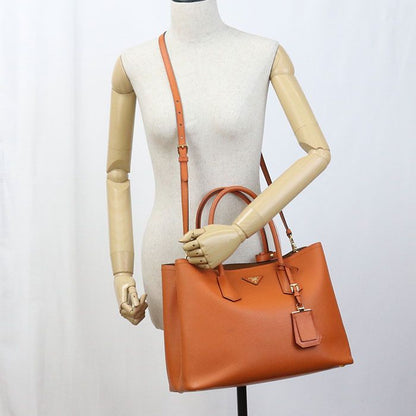Prada 2WAY Saffiano Leather Pr85885 Tote Bag Leather 2WAY Tote Bag Ladies