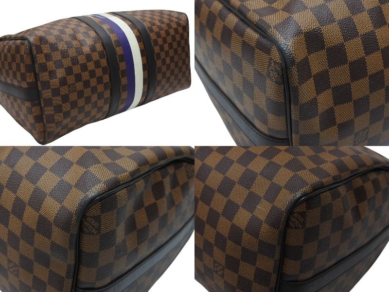 Louis Vuitton Boston Bag Keepall Bandouliere 45 Chapman Brazza Damier Canvas — view 5