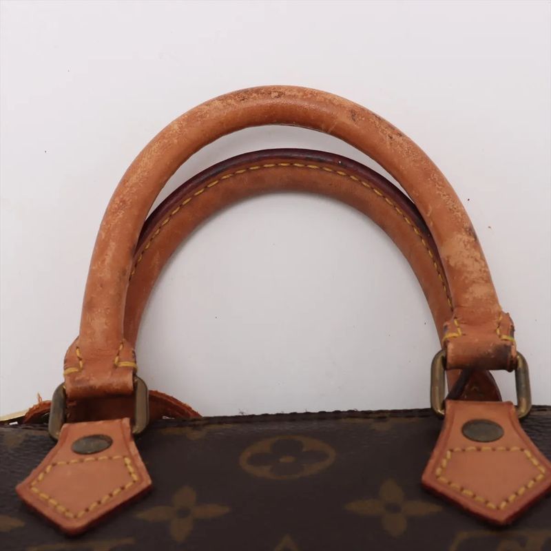 Louis Vuitton Monogram Mini Speedy M41534 Leather 2WAY Shoulder Bag Crossbody