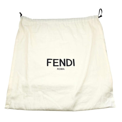 Fendi One Shoulder Bag Graffi Medium 8br799 A5DY F1hel Calf Leather White Beige