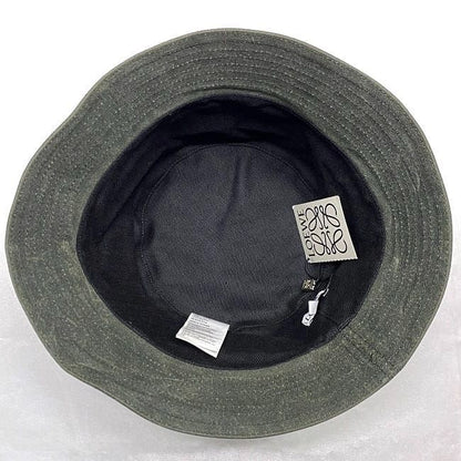 Loewe Bucket Hat Ec22062 Khaki Green