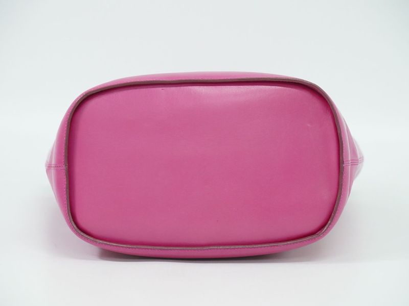 Authentic Celine Leather Tote Handbag Pink Bag Pre-owned [follow-up Discount]