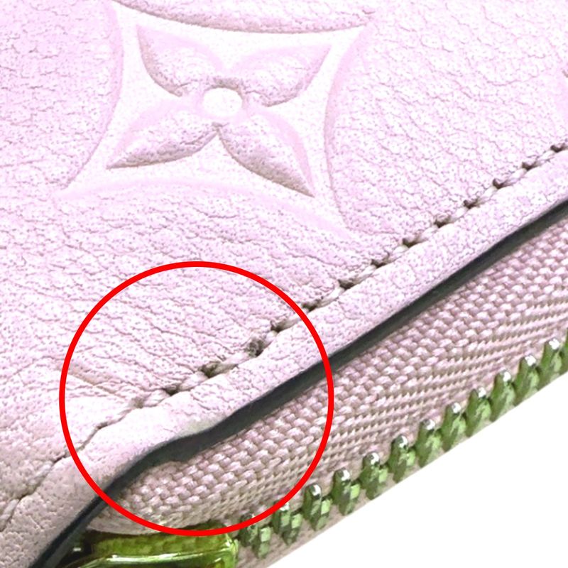 Louis Vuitton M64090 Empreinte Round Zipper Zippy Wallet Long Wallet Louis