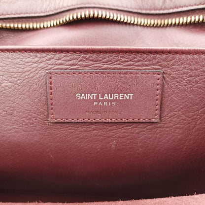 Yves Saint Laurentyves Saint Laurent Baby Cabas Bordeauxleather 424869lth4248690
