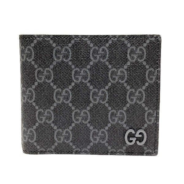 Gucci GG Coin Wallet Gray Interior 768244 Bifold Wallet Men's