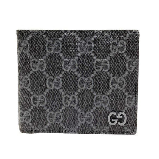 Gucci GG Coin Wallet Gray Interior 768244 Bifold Wallet Men's