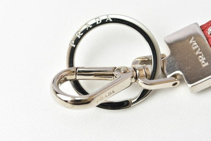 Prada Key Ring Key Holder Bag Charm Men's Prada Porter Motif 2pp125 053 F068z