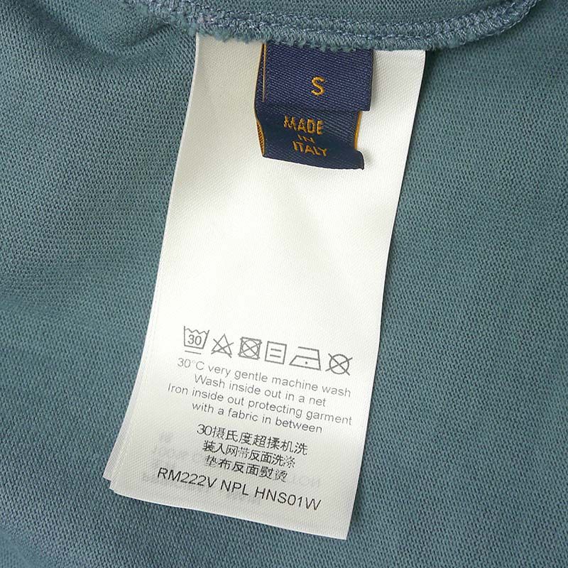 Louis Vuitton Karakoram Flock Print Jersey Shirt Short Sleeve Polo Shirt