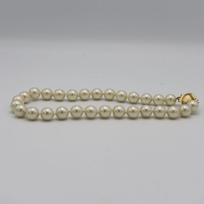 Christian DIOR Necklace Faux Pearl Approx 70.8g Accessories H12365
