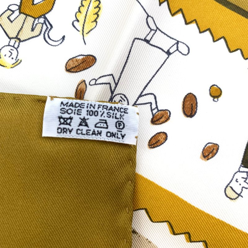 Hermes Scarf Carre 90 RE TOUR A LA Terre Going Home