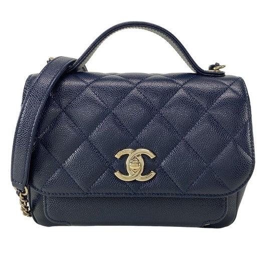 Chanel Shoulder Bag Business Affinity Small/matelasse /small Top Handle Flap