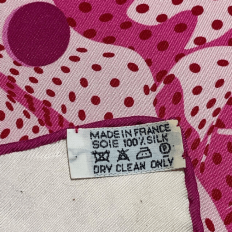 Hermes Carre 45 HOLA Flamenca Ola Flamenca 100% Silk Scarf
