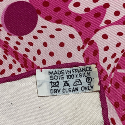 Hermes Carre 45 HOLA Flamenca Ola Flamenca 100% Silk Scarf