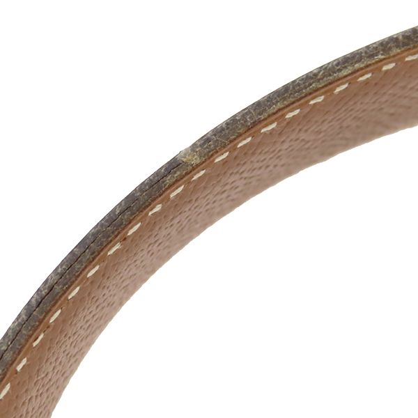 Hermes Belt Horse Buckle #90 Box Calf Vogue River Black and Gold #90 Gold