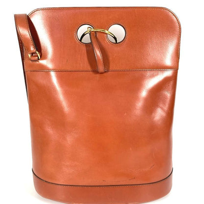 Hermes Shoulder Bag Alix Leather Brown