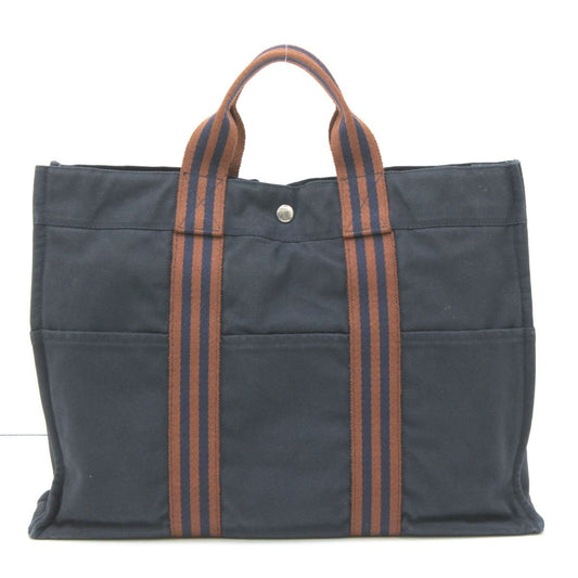 Hermes Fool Toe MM Tote Bag Navy