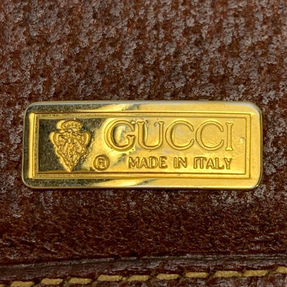 Gucci Interlocking G Pig Leather 035･381･0294 Brown Long Wallet Ladies