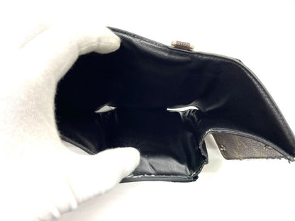 Louis Vuitton Monogram Macassar Portefeuille Compact Trifold Wallet M60167