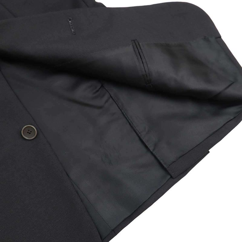 Balenciaga Wool Mohair Set-Up Suit 390206 Black 44