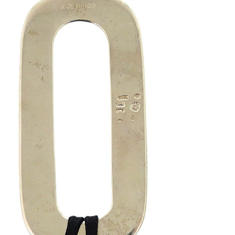 Hermes Touareg Silver 925 1761 Silver Necklace Hermes