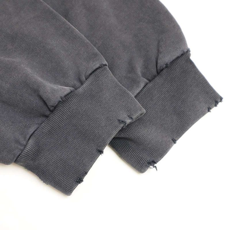 Balenciaga Earrings Neck Sweatshirt 762718 Tpvd9 Charcoal 1