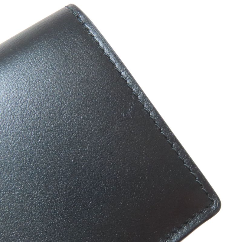 Balenciaga 750324 Envelope Business Card Holder Card Case Leather Women