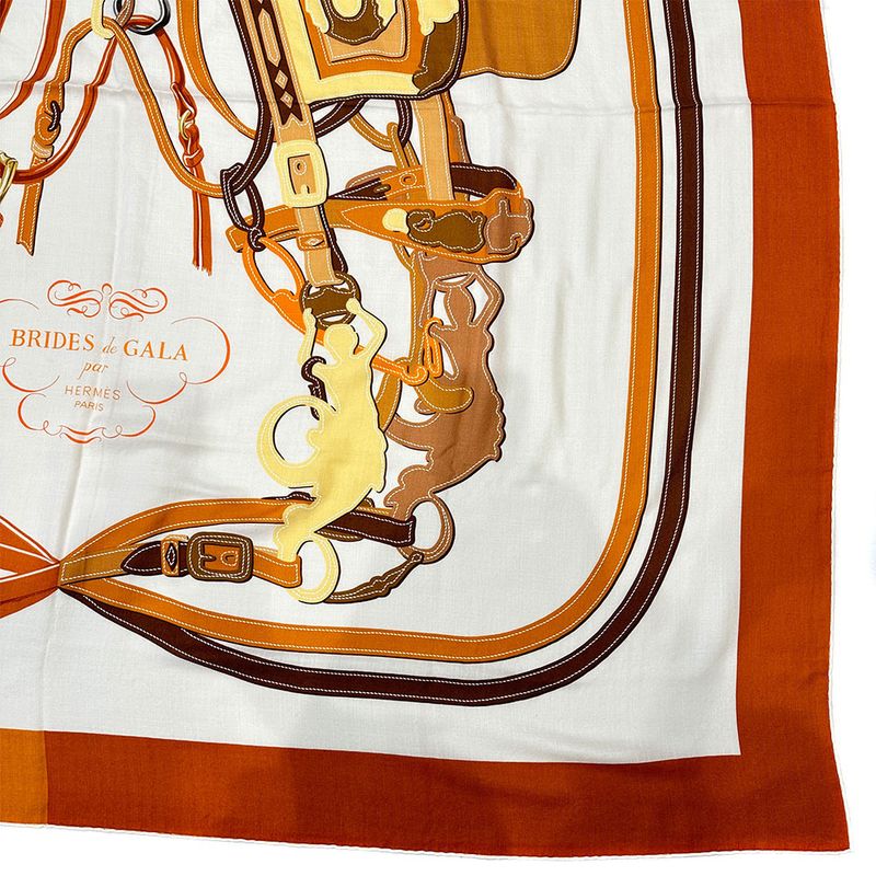 Hermes Carre Geant 140 Cashmere And Silk Women's Stole