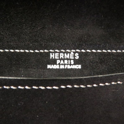 Hermes Navette Silver Stitching Que