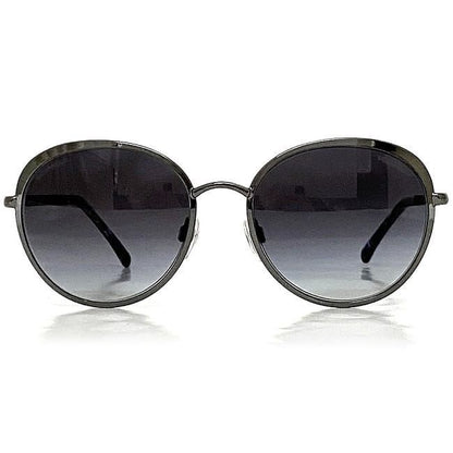 Chanel Sunglass Es F22233 Silver Gradient with Coco Mark