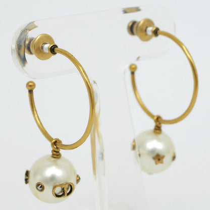 Dior Hoop Earrings Fake Pearl Women's Accessories - Accessories