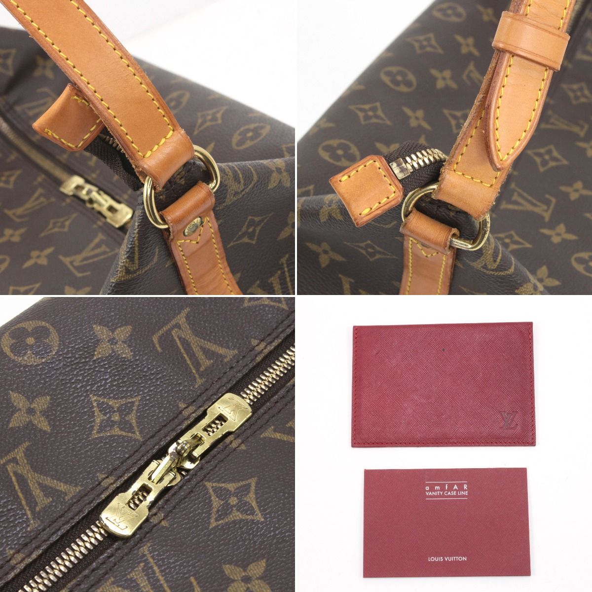 Louis Vuitton Monogram Amfersley Shoulder Bag M47275 Brown