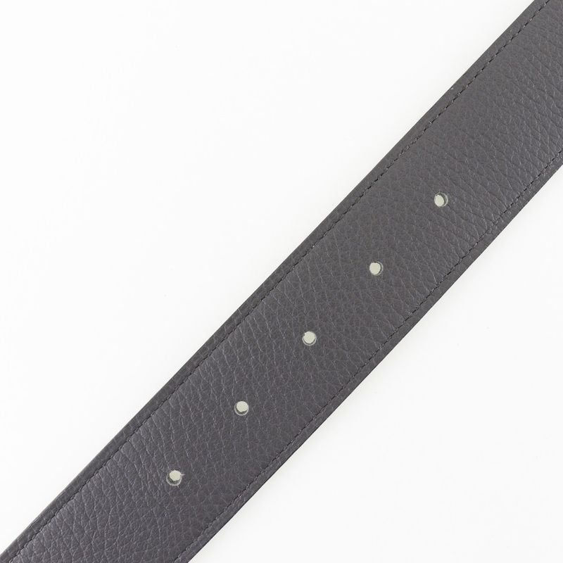 Hermes Serie Taurillon Clemence Etang Gray A Men's Belt