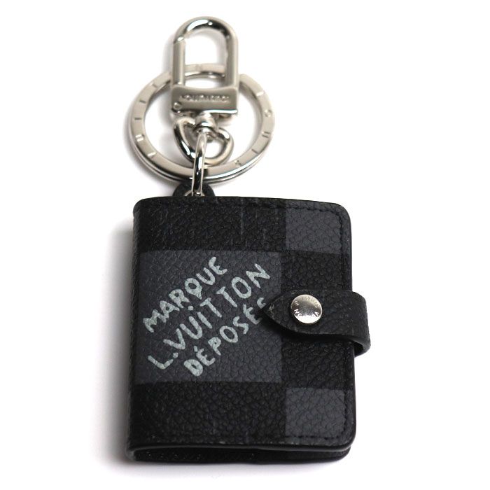 Louis Vuitton Porte Cles Carnet Damier Archives Key Holder M00480 Cx0271 Men's