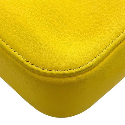 Balenciaga Shoulder Bag Camera Bag XS Yellow Everyday