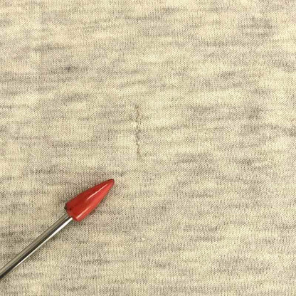 Celine - Cashmere Silk Grafted Knit Dress - M - Heather Grey - Women's