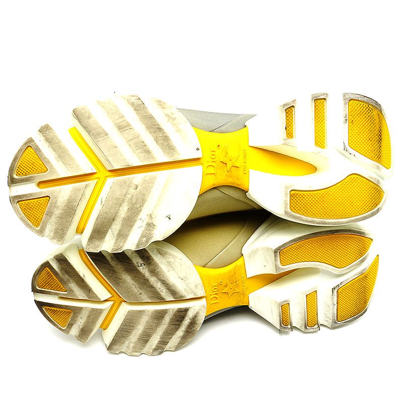 Dior D-connect Sneakers Yellow