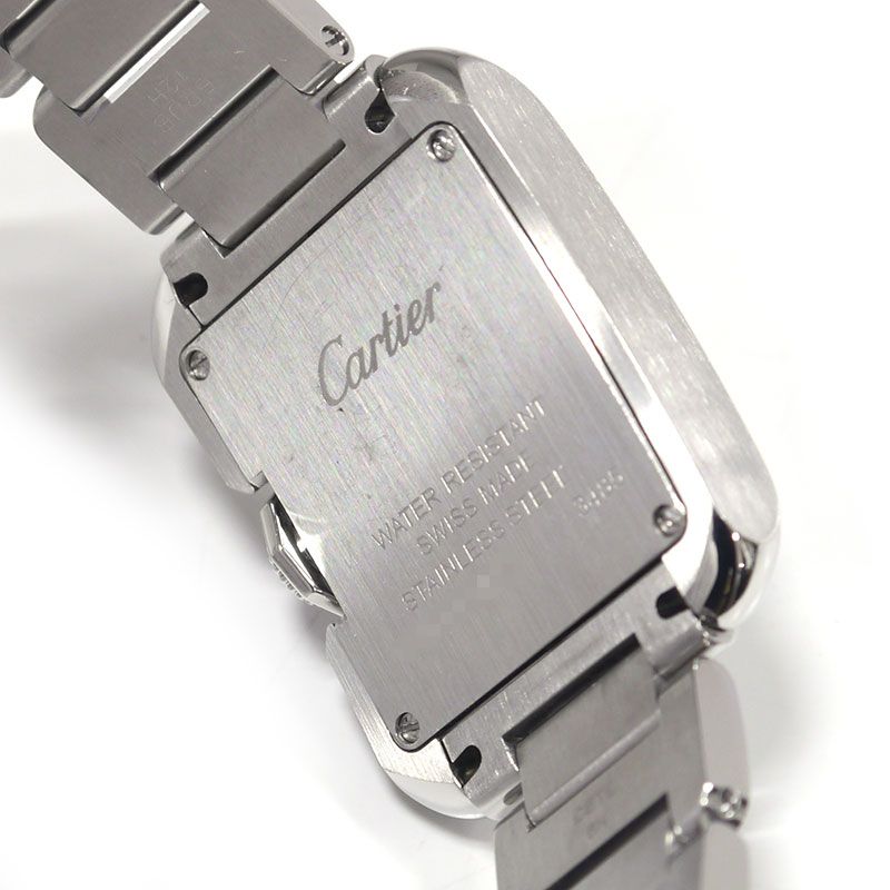 Cartier Tank Anglaise SM W5310022 Silver Dial Ladies