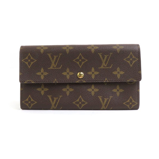 Louis Vuitton Long Wallet Monogram Portefeuille Sarah