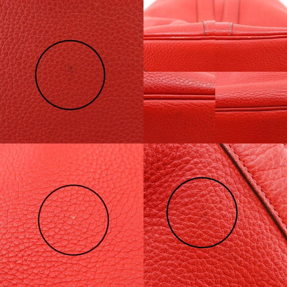 Hermes Picotin TGM Taurillon Clemence Red □I Ladies Tote Bag
