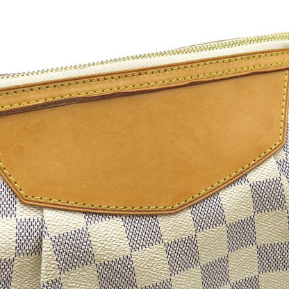 Louis Vuitton Shoulder Bag Siracusa MM Damier Azure Canvas Damier Azure Gold