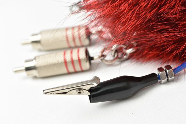 Prada Key Ring Key Holder Prada Key Trick Nancy Robot Trick Robot Red Multi