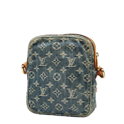 Louis Vuitton Monogram Denim Camera Bag Crossbody Shoulder Bag M95348 Blue